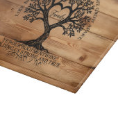 Familie Boom des Levens Glas Snijplank (Hoek)