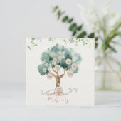 Familie Boom Gift voor Ouders Geneologie (Staand voorkant)