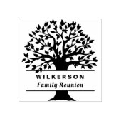 Familie Boom Reünie Genealogie Aangepaste Naam Log Rubberstempel (Afrduk)