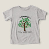 Familie Boom Schattige Custom Reunion Party (Design voorkant)