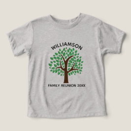 Familie Boom Schattige Custom Reunion Party