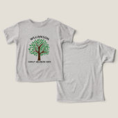 Familie Boom Schattige Custom Reunion Party (Ontwerp Voorkant & Achterkant)