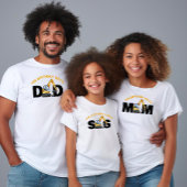 Familie Bouw Verjaardag Moeder Vader Zus T-shirt