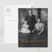 familie briefkaart (Voorkant / Achterkant)