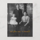  familie briefkaart (Voorkant)