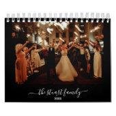 Familie bruiloft foto kalender (Hoes)