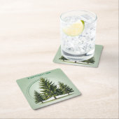 Familie Cabin Square Onderzetter Set (Insitu)