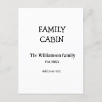 Familie cabine voeg familienaam jaardatum set. Tek