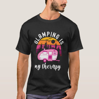 Familie Camg Outdoor Glamg Is Mijn Therapie T-shirt
