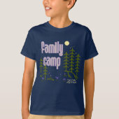 Familie Camp 2023 Jeugd T-shirt (Voorkant)