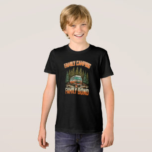 Familie Camping Bond: Buitenplezier en avontuur Tri-Blend Shirt