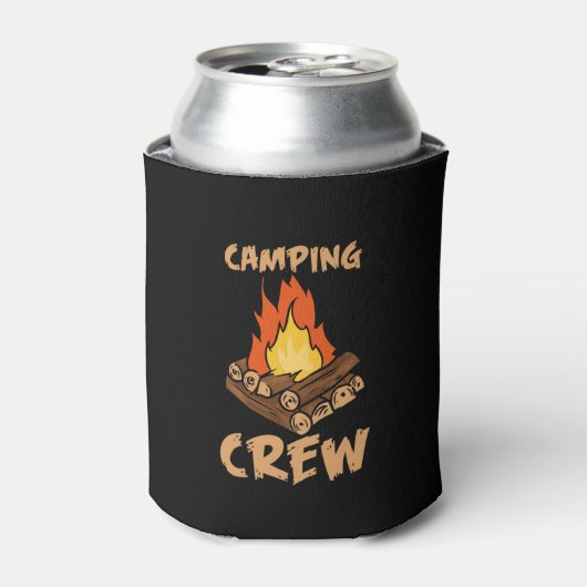 Familie Camping - Camping Crew Blikjeskoeler (Blikje Voorkant)