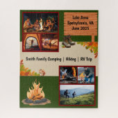 Familie Camping RV Wandelherinneringen Puzzel (Verticaal)