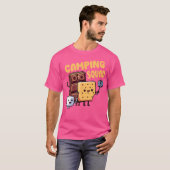 Familie Camping Squad Grappige Chocolade Marshmall T-shirt (Voorkant volledig)