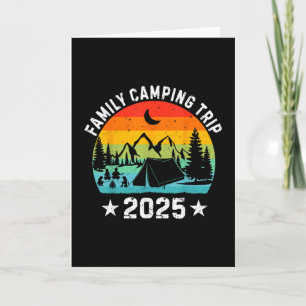 Familie Camping Trip 2025 Matching Crew Zomer Vaka Kaart