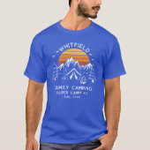 Familie Camping Vakantie Matching Avontuur T-shirt (Voorkant)