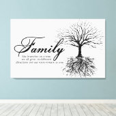 Familie Canvas Afdruk (Insitu (Houten vloer))