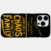 Familie Chaos is onze liefste thuiszegening Case-Mate iPhone Case (Achterkant (horizontaal))
