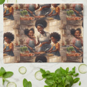Familie Chefs Keukenhanddoeken (Gevouwen)