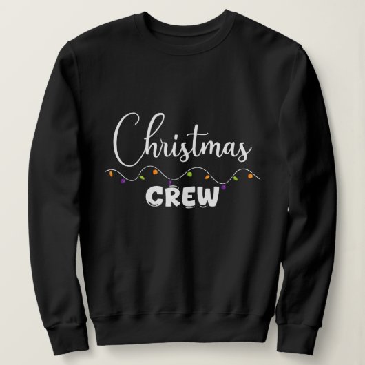familie Christmas Crew Trui (Design voorkant)