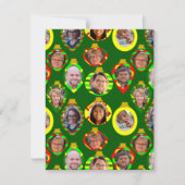 Familie Collage  Feestdagenkaart (Voorkant)