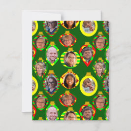 Familie Collage  Feestdagenkaart