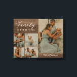 Familie Collage Rustieke Moderne Custom Wrapped Ca Canvas Afdruk<br><div class="desc">Bewaar de kostbare momenten met een gepersonaliseerd wanddecor. Het is een geweldig cadeau! Ontworpen door: Berry Berry Sweet. Bezoek onze website op berryberrysweet.com voor meer informatie over ons en onze volledige productlijnen.</div>