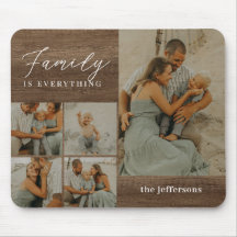 Familie Collage Rustieke Moderne Gepersonaliseerde