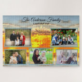Familie Collage Sunset Skies 2295 Legpuzzel (Horizontaal)