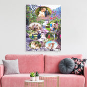 Familie Collage Yelapa Trail 821 Art Canvas Afdruk (Insitu (Woonkamer))