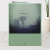 Familie condoleert kaart (Achterkant)