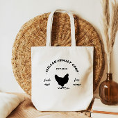 Familie Coop Happy Hen Farmhouse Tote Bag