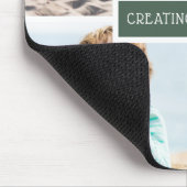 Familie Creëer herinneringen Fotocollage Muismat (Hoek)