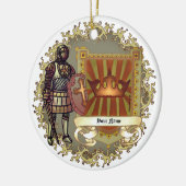 familie crest Achternaam custom ornament (Links)
