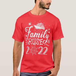 Familie cruise 2022 Cruise Boat Trip Family Matchi T-shirt