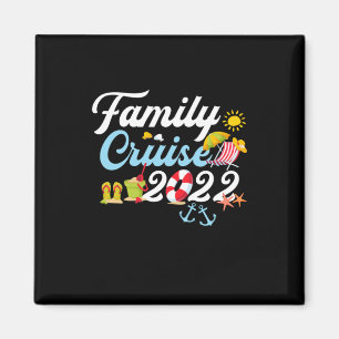 Familie Cruise 2022 Matching Family Vacation Party Magneet