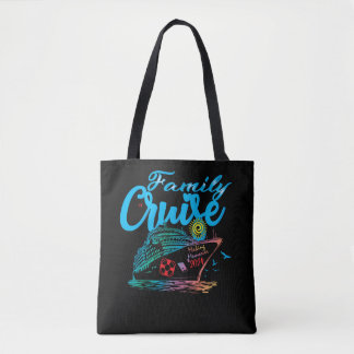 Familie Cruise 2024 Cruisereis Vakantie 2024 Tote Bag