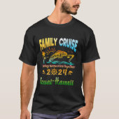 Familie Cruise 2024 Kauai Hawaii Vakantie reis uit T-shirt (Voorkant)