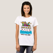Familie Cruise 2024 - Young Woman's Adventure T T-shirt (Voorkant volledig)