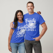 Familie Cruise 2025 Cool Grappige Familie Trip Cru T-shirt (Unisex)