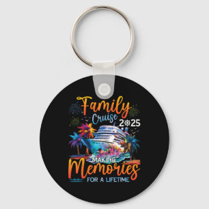 Familie Cruise 2025 T-shirts Herinneringen Maken V Sleutelhanger