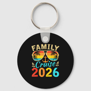 Familie Cruise 2026 Herinneringen Zomer Trip Schip Sleutelhanger