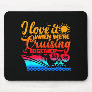 Familie Cruise 2026 Ik hou ervan als we cruisen sa Muismat