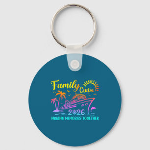 Familie Cruise 2026 Zomer Vakantie Matching Famili Sleutelhanger