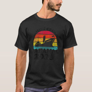 Familie Cruise Bahamas 2023 Retro Vacation Matchin T-shirt