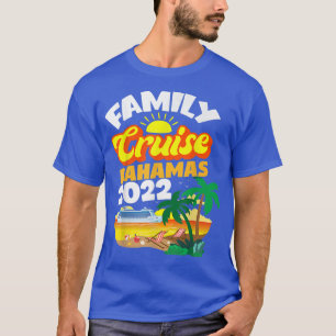 Familie Cruise Bahamas Mannen Vrouwen Jongens Meis T-shirt