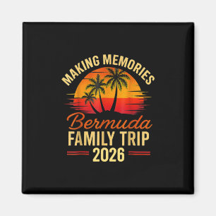 Familie Cruise Bermuda 2026 Zomer Vakantie Magneet