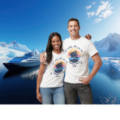 Familie Cruise Blues Personaliseren T-shirt
