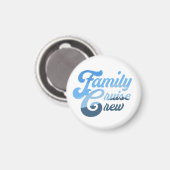 Familie Cruise Crew Magnet (Voorkant / Achterkant)