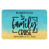 Familie Cruise deur decoratie Magneet (Horizontaal)